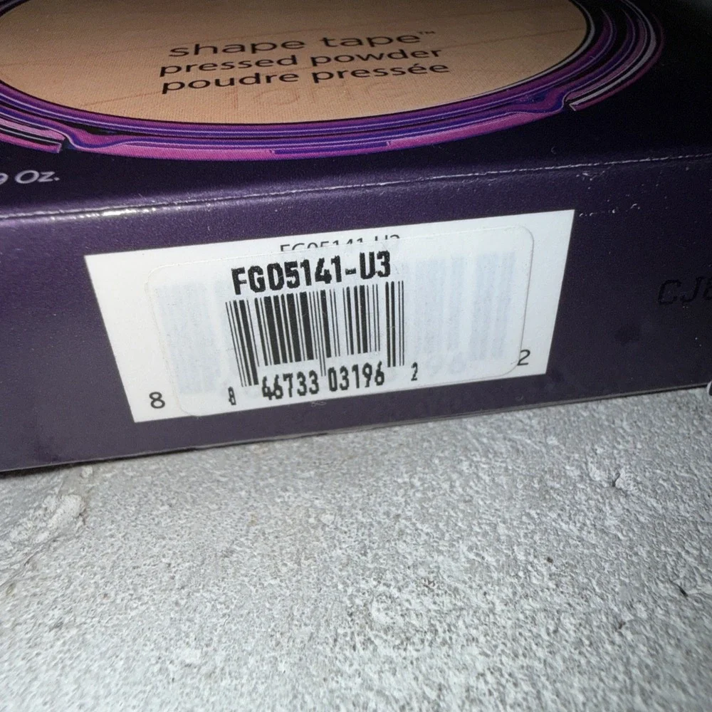 Tarte Shape Tape Pressed Powder 11g/0.39 oz 33N Medium Neutral New In Box